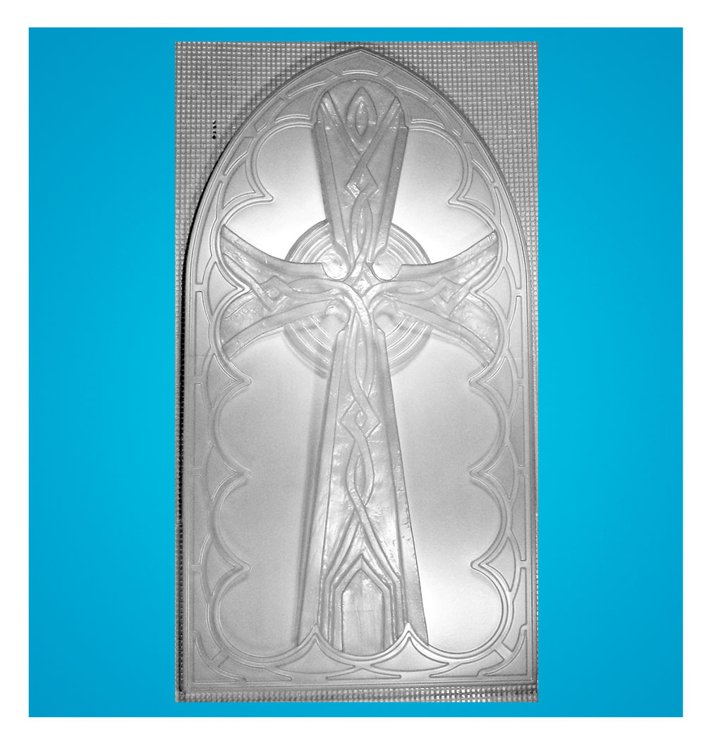 Celtic Cross Stained Glass Pattern