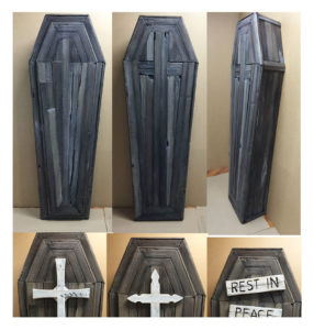 Toe Pincher Coffin painted examples